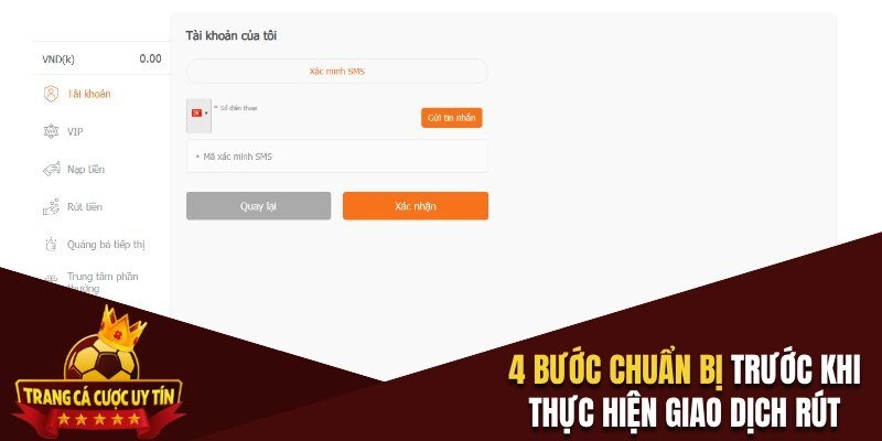 4 bước chuẩn bị trước khi rút tiền tại đơn vị