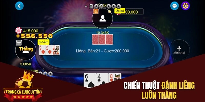 Chiến thuật cược Liêng thắng lớn từ chuyên gia