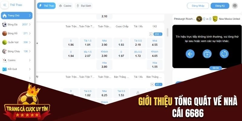 Giới thiệu cơ bản nhất về nhà cái 6686