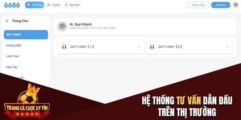 Hệ thống tư vấn dẫn đầu trên thị trường