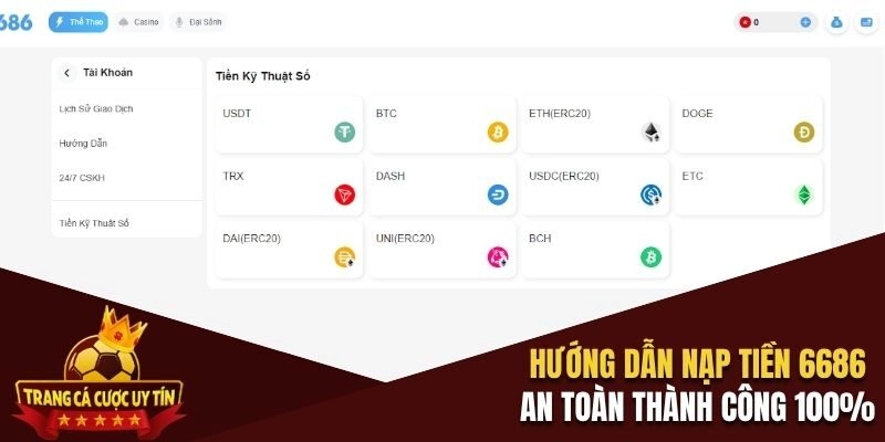 Nạp tiền 6686