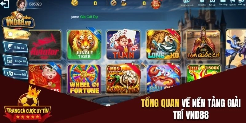 Tổng quan về nền tảng giải trí VND88