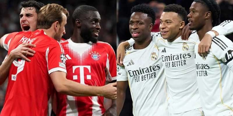 Diễn biến chính của Bayern Munich vs Real Madrid và sự thay đổi liên tục